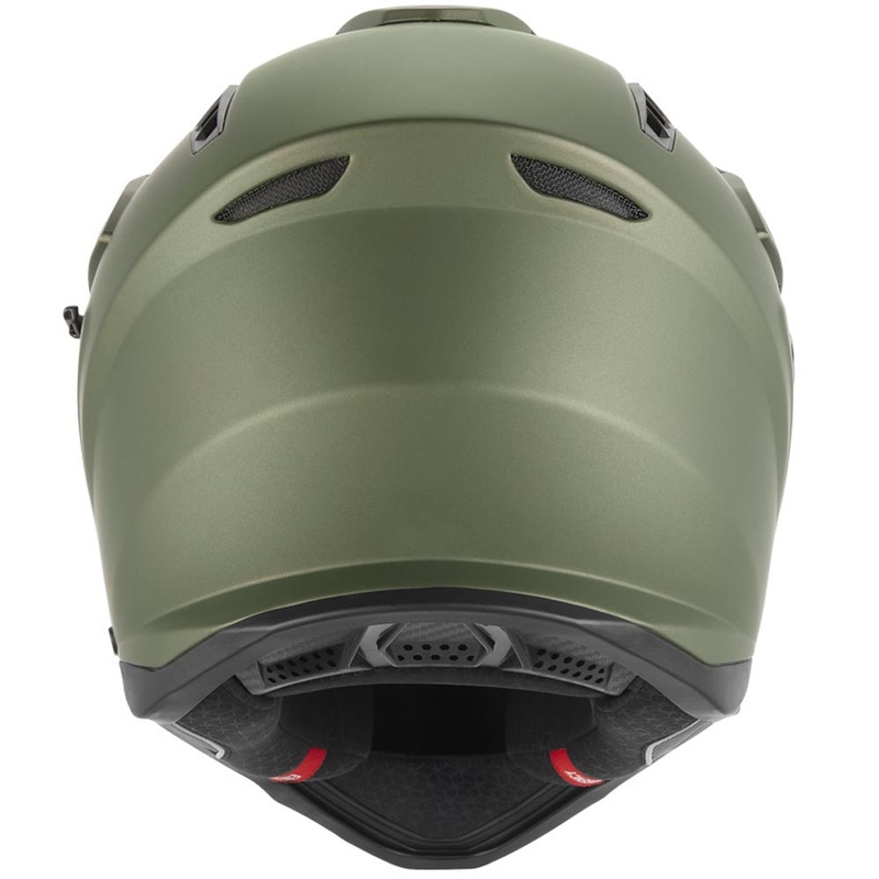 Enduro-moottoripyöräkypärä NOX N350 khakinvihreä