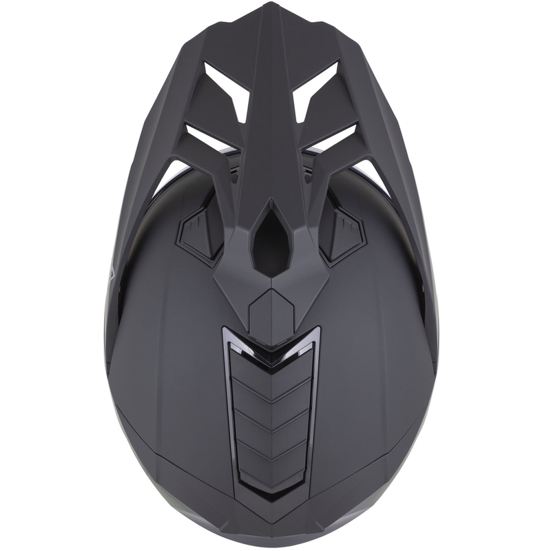 Enduro-moottoripyöräkypärä ZED XD1 mattamusta-tummanharmaa