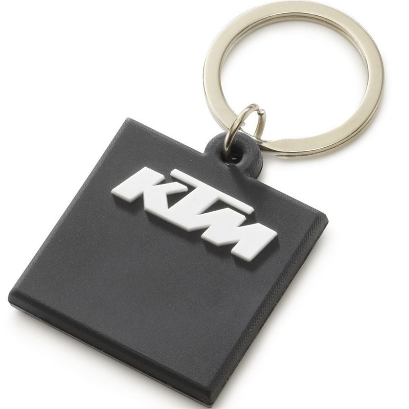 KTM kuminen avaimenperä musta