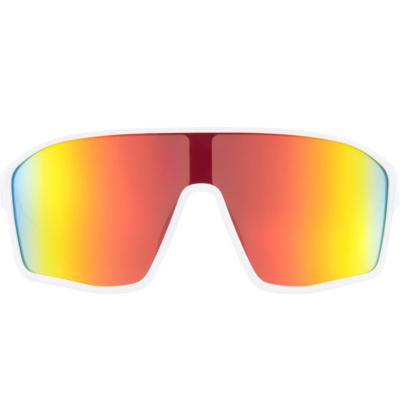 Red Bull Spect Daft -aurinkolasit, valkoiset, punaoranssit linssit