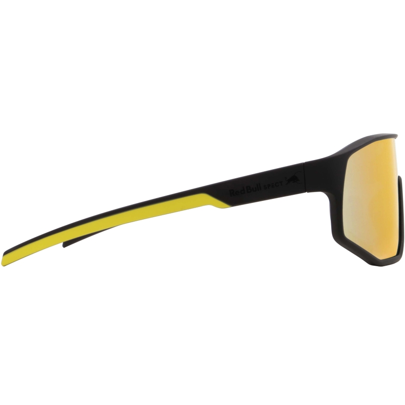 Red Bull Spect Dash -aurinkolasit, mustat, sini-keltaiset linssit