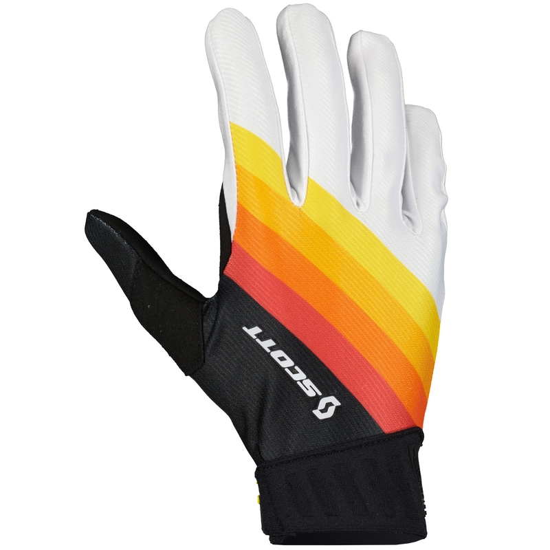 SCOTT 450 Prospect motocrossihanskat oranssi-keltaiset