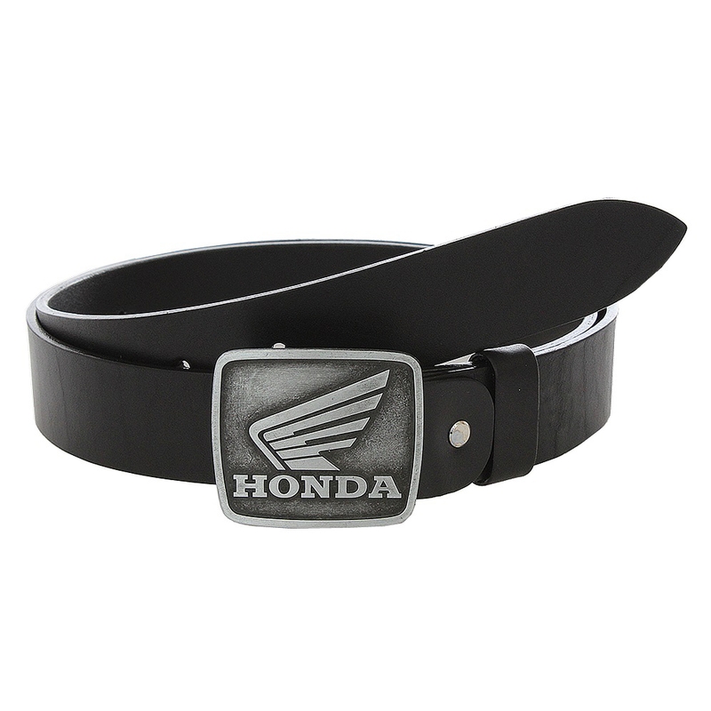 Nahkainen moto-vyö Honda-soljella