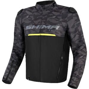 Moottoripyörätakki Shima Drift camo-musta