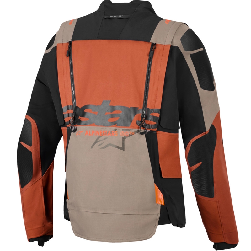 Alpinestars Halo PRO Drystar XF moottoripyörätakki vaaleanruskea-tummanoranssi-musta