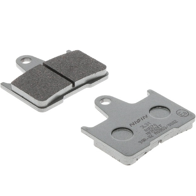 Jarrupalat NISSIN puolimetalliyhdistelmä 60x57x8.2 mm 2 kpl