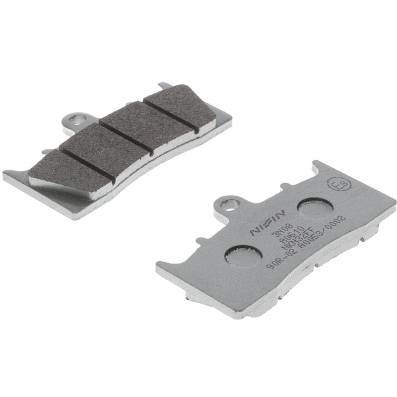 Jarrupalat NISSIN puolimetalliseos 81x46x8 mm 2 kpl