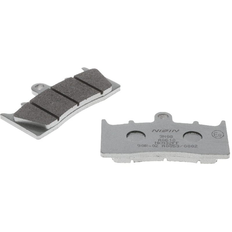 Jarrupalat NISSIN puolimetalliseos 81x46x8 mm 2 kpl