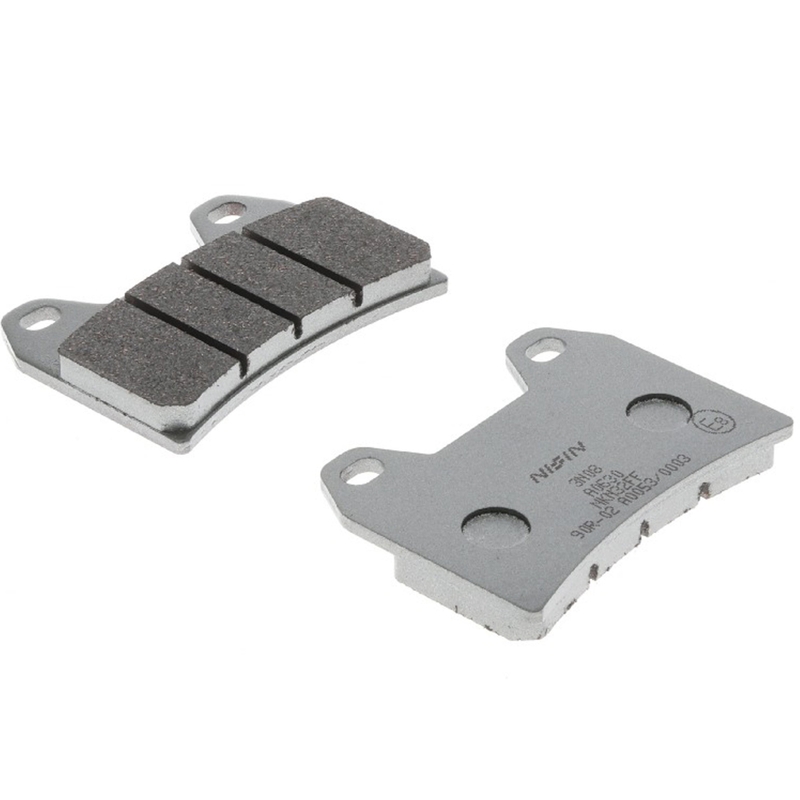 Jarrupalat NISSIN puolimetalliyhdistelmä 76x55.5x9 mm 2 kpl