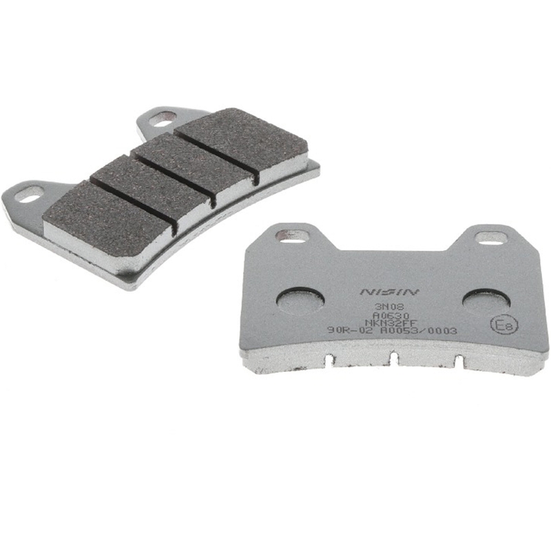 Jarrupalat NISSIN puolimetalliyhdistelmä 76x55.5x9 mm 2 kpl