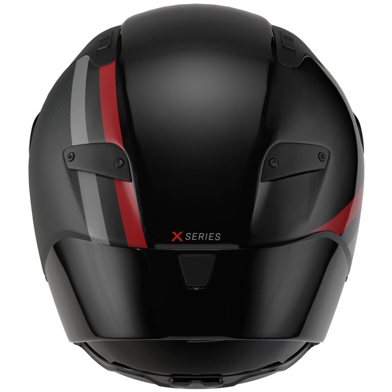 Kokokasvoinen moottoripyöräkypärä Nolan X-804 RS Ultra Carbon Gemini 364 kiiltävä harmaa-musta-punainen-antrasiitti