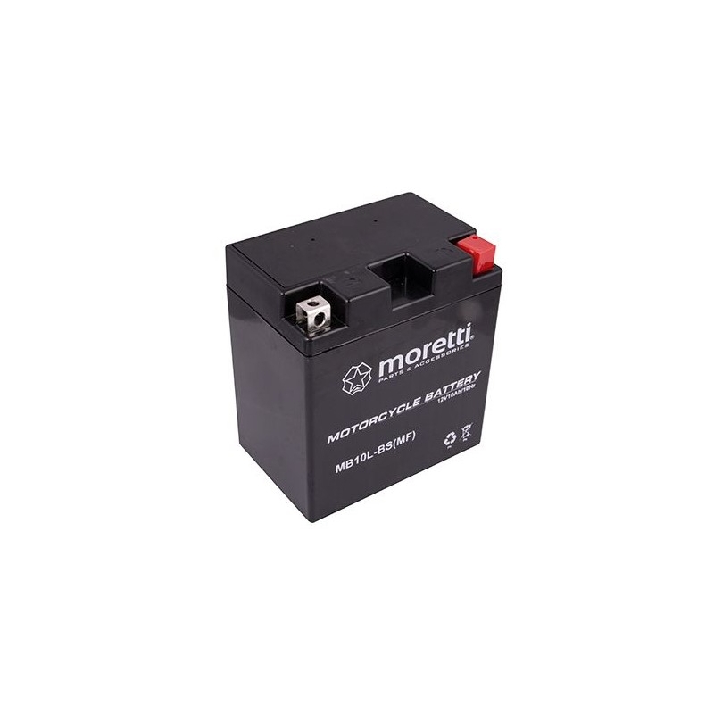 Moretti MB10L-BS huoltovapaa geeliakku, 12V 10Ah