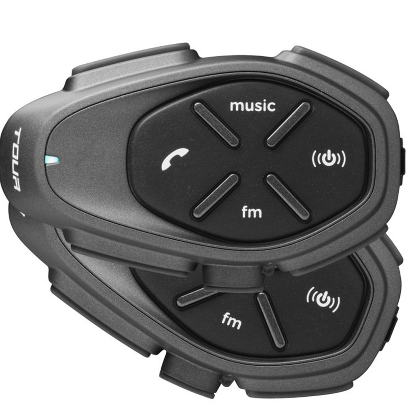 Bluetooth-sisäpuhelin Interphone CellularLine TOUR HD kaksoispakkaus 2 kpl