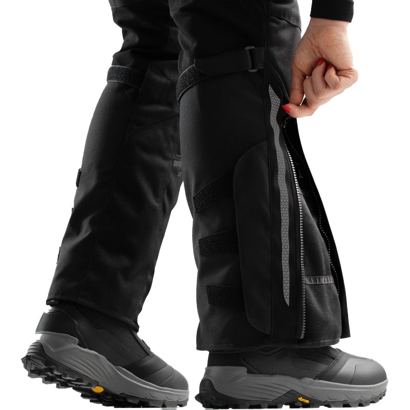 Naisten pidennetty moottoripyörähousut Rebelhorn Hardy 3.0 musta