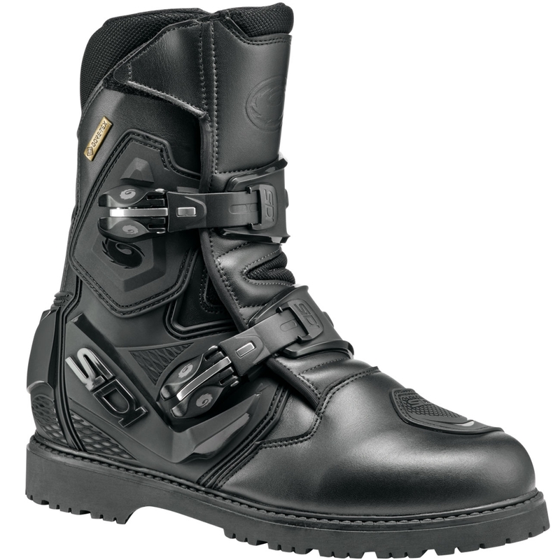 SIDI Adventure Gore-Tex 2 Mid -moottoripyöräsaappaat Mustat