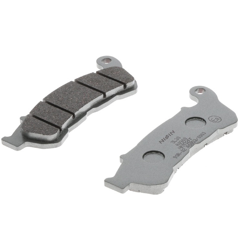 Jarrupalat NISSIN puolimetalliseos 118x45.2x9.1 mm 2 kpl