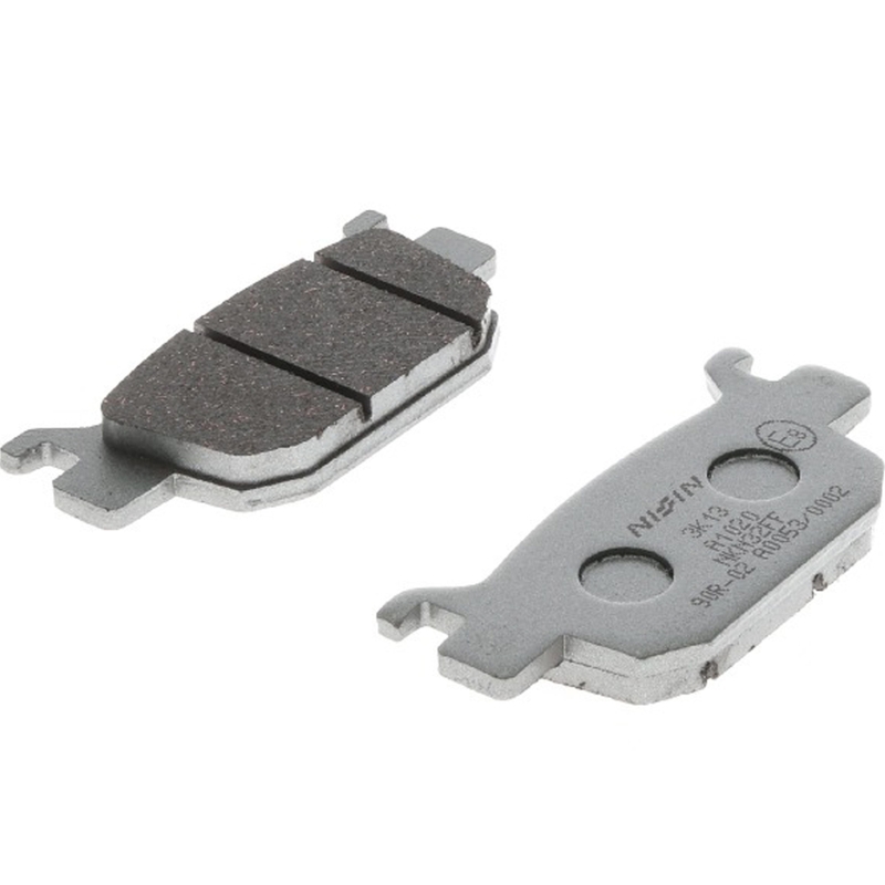 Jarrupalat NISSIN puolimetalliyhdistelmä 82x37.5x9 mm 2 kpl