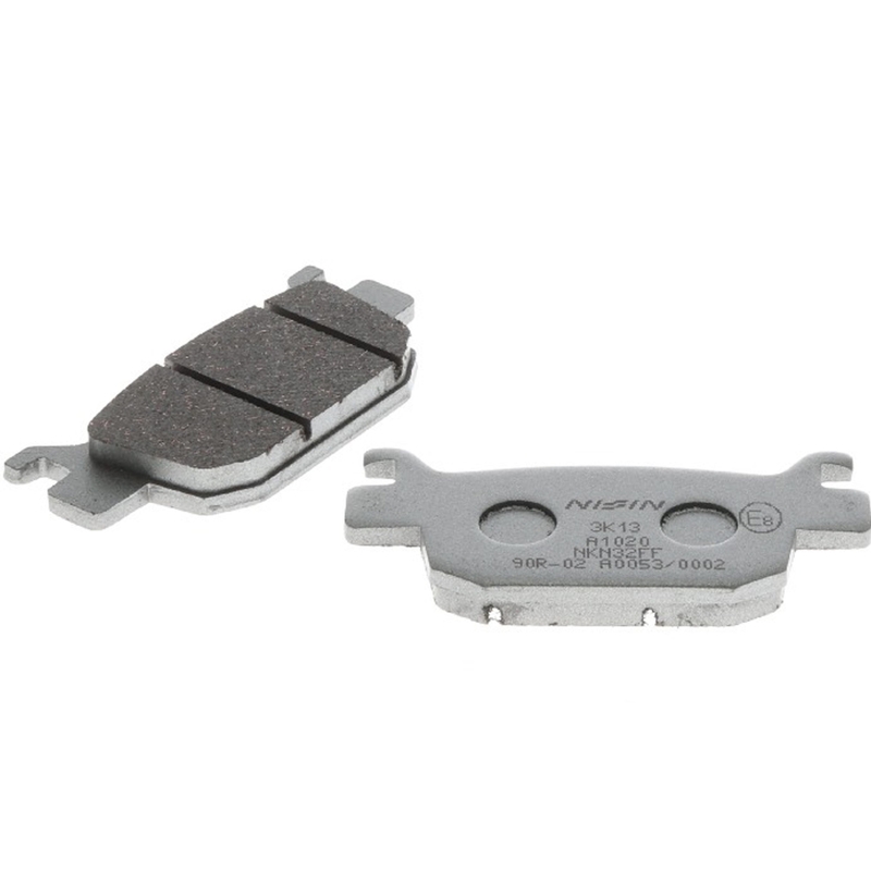 Jarrupalat NISSIN puolimetalliyhdistelmä 82x37.5x9 mm 2 kpl