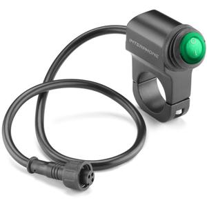 Interphone-kytkimen LED-valaistus, musta