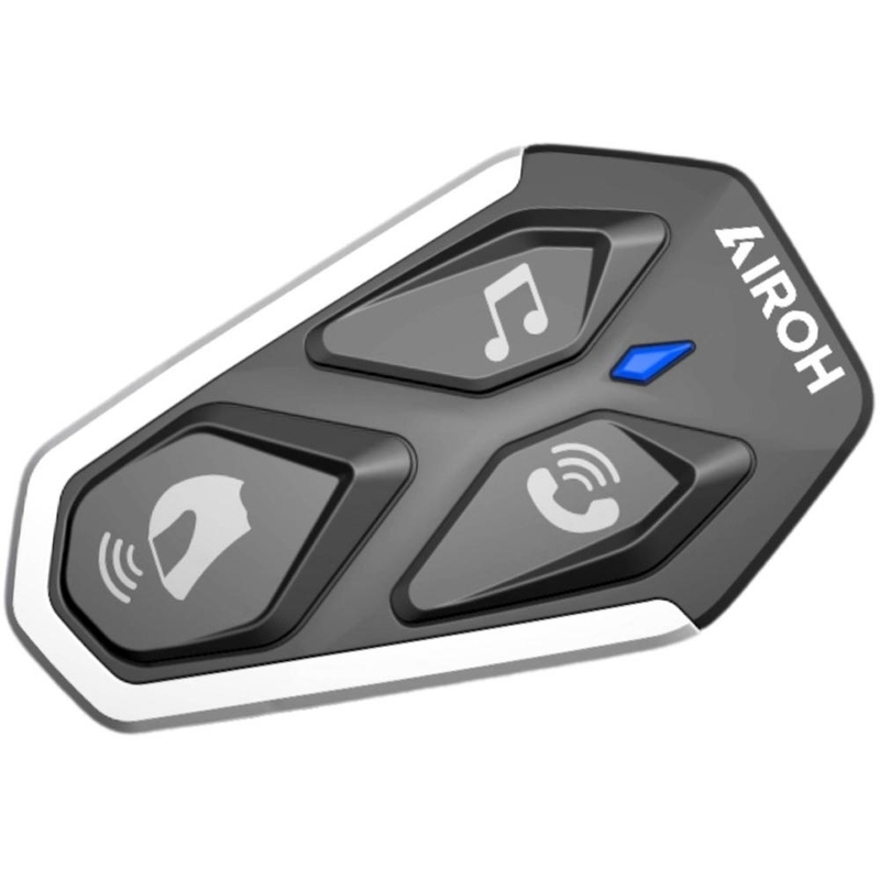 Bluetooth-moottoripyörän sisäpuhelin Airoh AWC4 musta