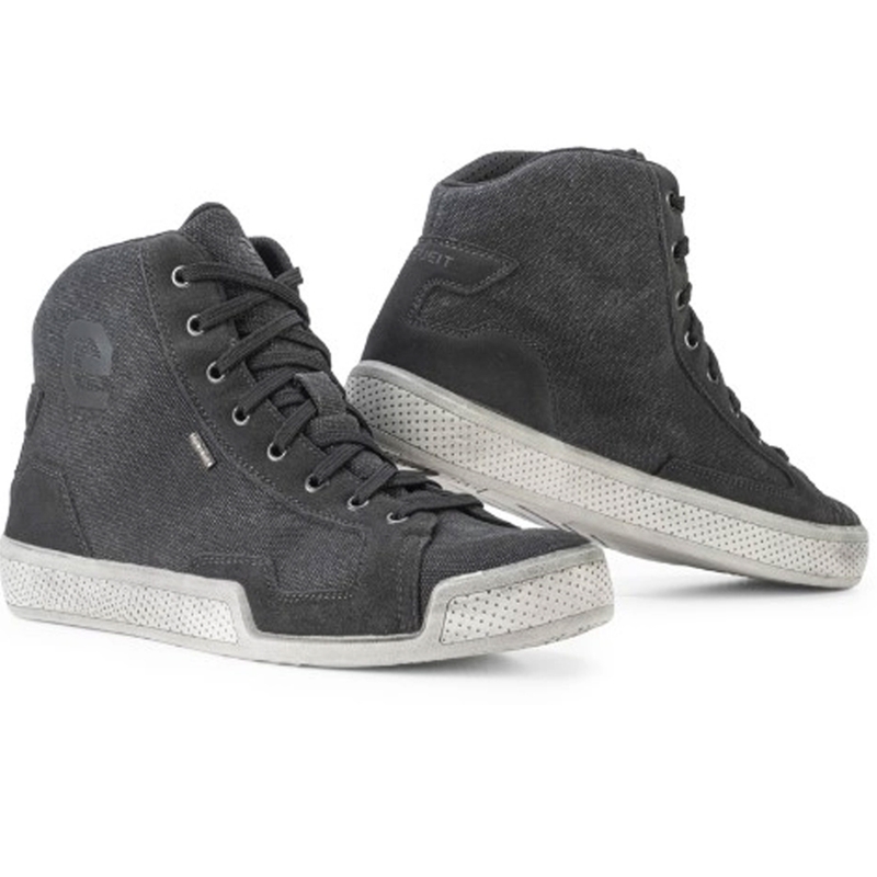 Eleveit Antibes WP Canvas Musta Moottoripyöräsaappaat