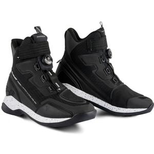 Shima Takeshi Musta moottoripyörä saappaat