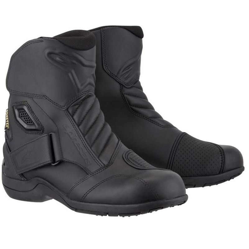 Alpinestars New Land Gore-Tex Musta Moottoripyöräsaappaat