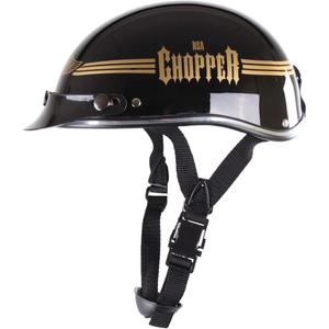 Moottoripyöräilykypärä braincap RSA Skull musta kiiltävä musta kiiltävä