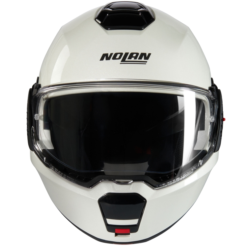 Nolan N120-1 Classico Nobile N-COM 320 avattava moottoripyöräkypärä, valkoinen
