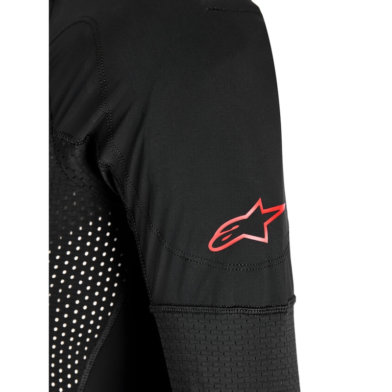 Alpinestars TECH-AIR®10 V2 turvatyynyjärjestelmä musta-puna-harmaa