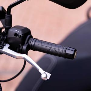 Oxford Hotgrips Advanced Courier -lämmitettävät kahvat, musta