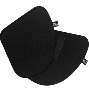 Moottoripyörän lonkkasuojat PMJ Zero Shock -kumisuojat, musta