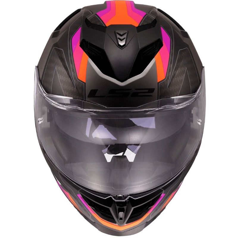 Kokokasvoinen moottoripyöräkypärä LS2 FF818 Storm III Sports matta harmaa-violetti