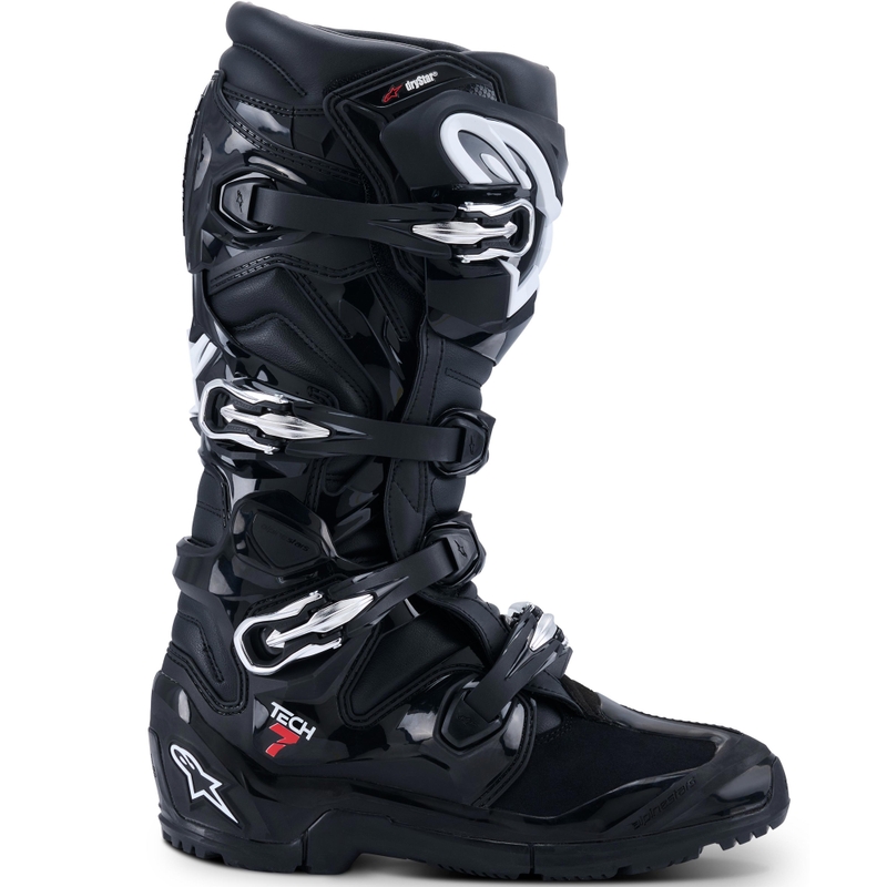Alpinestars Tech 7 Enduro Drystar MP-saappaat Musta