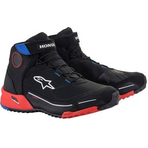 Alpinestars CR-X Drystar Honda Collection Musta-Punainen-Sininen Moottoripyöräilykengät