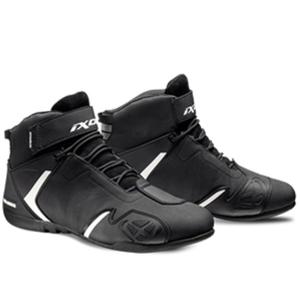 Moottoripyöräsaappaat IXON Gambler WP musta ja valkoinen