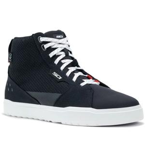 SIDI ARX Air mustavalkoiset moottoripyöräsaappaat