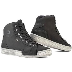 Eleveit ANTIBES WP FULL LEATHER moottoripyöräsaappaat tummanharmaa