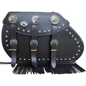 Nahkaiset moottoripyörälaukut RSA S771 musta