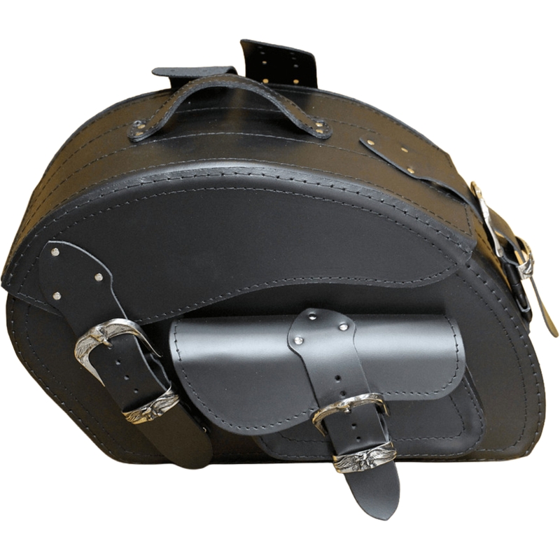 Nahkaiset moottoripyörälaukut RSA S162A musta