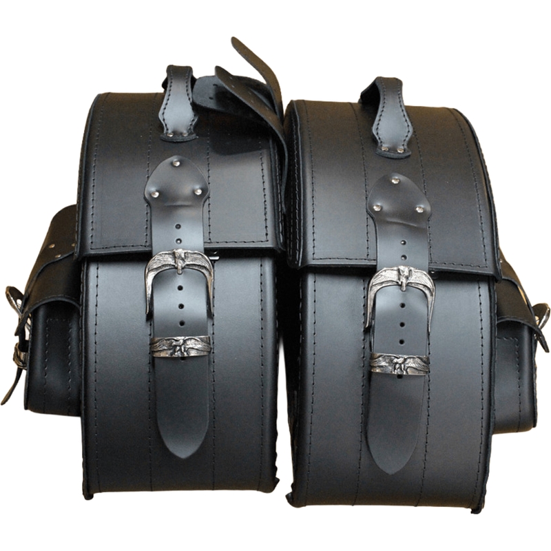 Nahkaiset moottoripyörälaukut RSA S162A musta