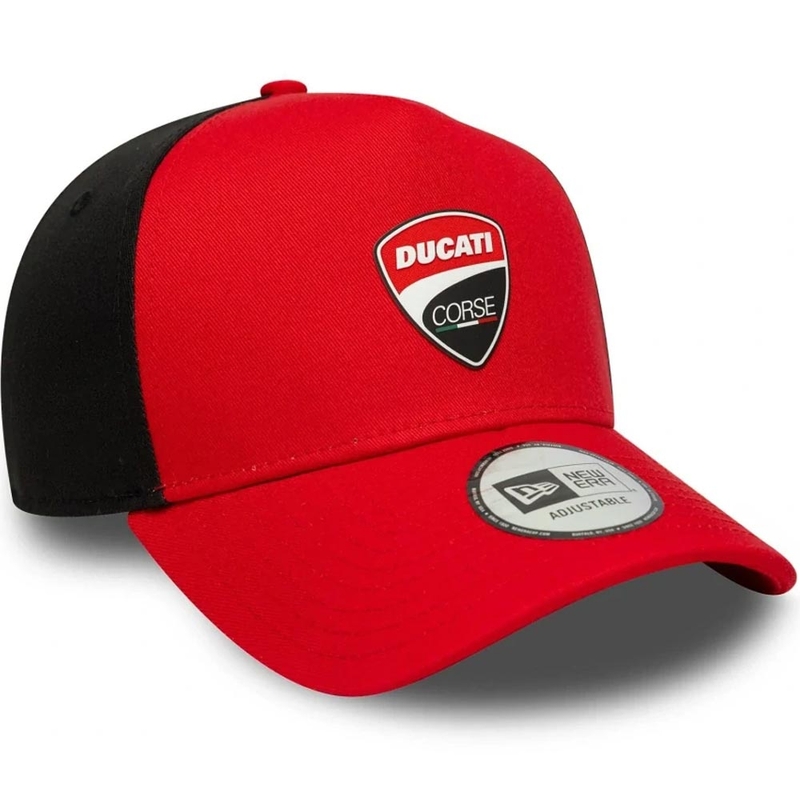 Ducati Corse 9FORTY lippis logolla punamusta