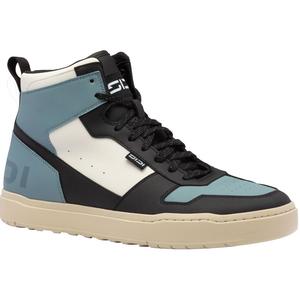 SiDi Lynx mustat ja huurteisen harmaat moottoripyöräsaappaat.