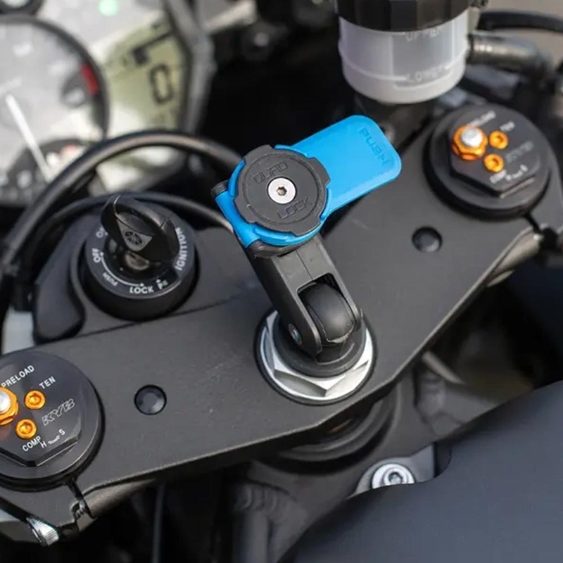 Quad Lock® ohjauspylvään kiinnike musta