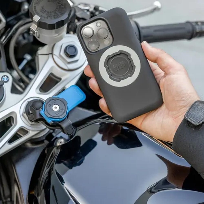 Quad Lock® ohjauspylvään kiinnike musta