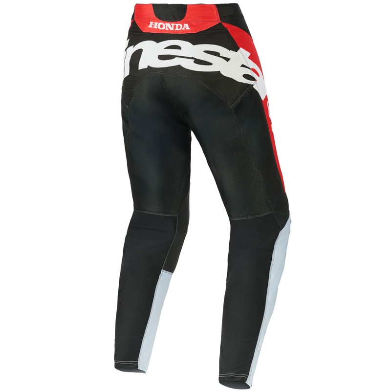 Alpinestars Racer Veil Honda crossihousut musta-harmaa-punainen-keltainen