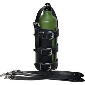 Nahkainen pullonpidike RSA N14 musta