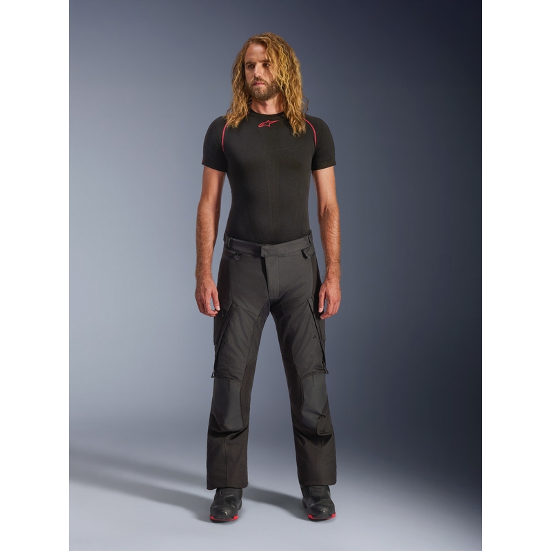 Alpinestars Andes V4 Drystar -moottoripyörähousut mustat