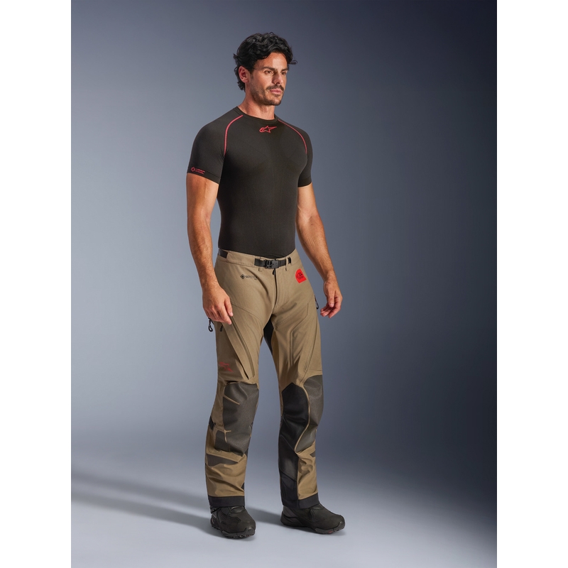 Alpinestars Nazca 3L Gore-Tex PRO moottoripyörähousut vaaleanruskea-musta