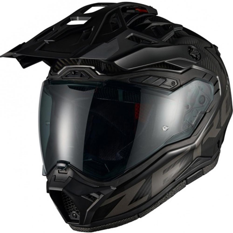 Enduro-moottoripyöräkypärä Nexx X.Rally Zero PRO musta